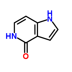 4-羟基-5-氮杂吲哚结构式