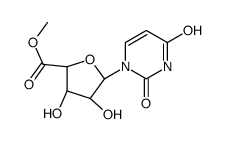 methyl (2S,3S,4R,5R)-5-(2,4-dioxopyrimidin-1-yl)-3,4-dihydroxyoxolane-2-carboxylate结构式