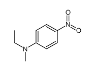 N-ethyl-N-methyl-4-nitroaniline结构式