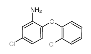 2-氨基-2',4-二氯二苯基醚结构式