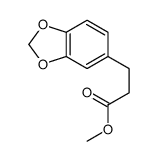 methyl 3-(1,3-benzodioxol-5-yl)propanoate结构式