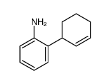 2-cyclohex-2-en-1-ylaniline结构式