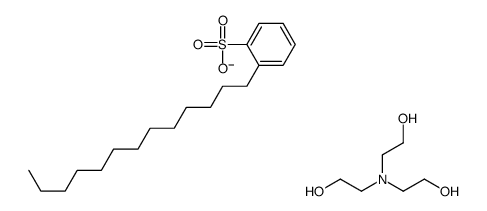 十三烷基苯磺酸TEA盐结构式
