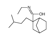 N-ethyl-3-(3-methylbutyl)bicyclo[2.2.1]heptane-3-carboxamide结构式