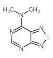 N,N-dimethyl-8-thia-2,4,7,9-tetrazabicyclo[4.3.0]nona-2,4,6,9-tetraen-5-amine结构式
