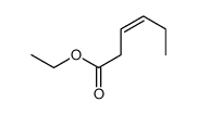 ethyl (Z)-3-hexenoate结构式