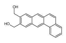 [10-(hydroxymethyl)benzo[a]anthracen-9-yl]methanol Structure