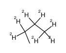 1,1,1,2,2,3,3-heptadeuterio-butane Structure
