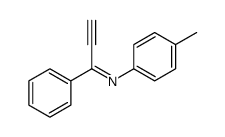 N-(4-methylphenyl)-1-phenylprop-2-yn-1-imine Structure