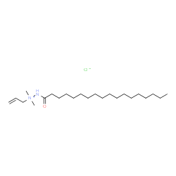 1-Allyl-1,1-dimethyl-2-stearoylhydrazinium chloride结构式
