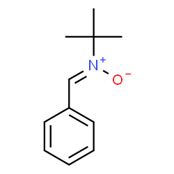 (Z)-benzylidene-oxido-tert-butyl-azanium结构式