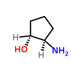 (1R,2R)-2-氨基环戊醇盐酸结构式