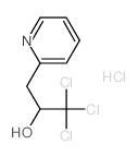 1,1,1-trichloro-3-pyridin-2-yl-propan-2-ol结构式