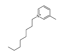 3-methyl-1-octylpyridin-1-ium Structure
