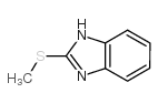 2-(甲硫基)苯并咪唑结构式