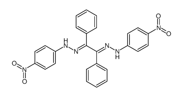 benzil bis-(p-nitrophenyl)hydrazone结构式