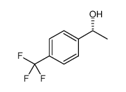 (R)-1-(4-三氟甲基苯基)乙醇结构式