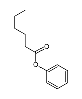 Caproic acid phenyl ester结构式