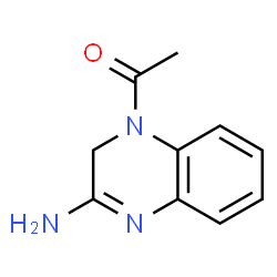 2-Quinoxalinamine,4-acetyl-3,4-dihydro- (9CI) structure