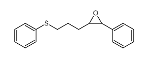 1-phenyl-5-phenylthio-1,2-epoxypentane Structure
