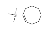 1-Trimethylsilylcyclooctene Structure