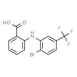 Anthranilic acid,N-(6-bromo--alpha-,-alpha-,-alpha--trifluoro-m-tolyl)- (8CI) Structure