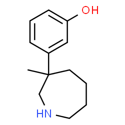 Phenol, m-(hexahydro-3-methyl-1H-azepin-3-yl)- (8CI) Structure