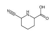 2-Piperidinecarboxylicacid,6-cyano-(9CI)结构式
