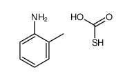 carbonothioic O,S-acid,2-methylaniline Structure