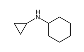 N-cyclopropylcyclohexanamine Structure