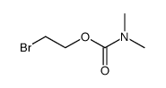 2-bromoethyl N,N-dimethylcarbamate结构式