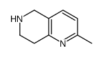 2-methyl-5,6,7,8-tetrahydro-1,6-naphthyridine Structure