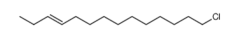 1-chloro-11E-tetradecene Structure