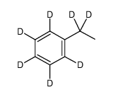 乙基-1,1-d2 苯-d5结构式
