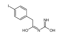 N-carbamoyl-2-(4-iodophenyl)acetamide Structure