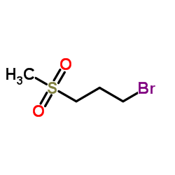 1-溴-3-(甲基磺酰基)丙烷结构式