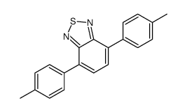 4,7-bis(4-methylphenyl)-2,1,3-benzothiadiazole结构式