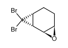 3-oxa-8,8-dibromotricyclo(5.1.0.02,4)octane结构式