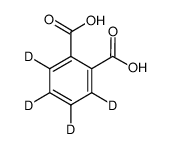 Phthalic Acid-d4 structure
