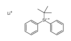 lithium,tert-butyl(diphenyl)silanide结构式