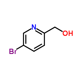 5-溴-2-吡啶甲醇结构式