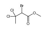methyl 2-bromo-3,3-dichlorobutanoate结构式