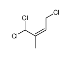 1,1,4-trichloro-2-methylbut-2-ene Structure