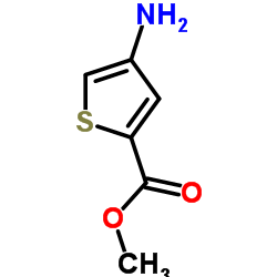 4-氨基噻吩-2-甲酸甲酯结构式