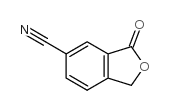 3-OXO-1,3-DIHYDROISOBENZOFURAN-5-CARBONITRILE Structure