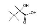 (S)-(-)-2-hydroxy-2,3,3-trimethylbutanoic acid Structure