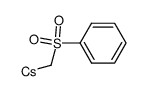 benzyl methyl sulfone cesium salt结构式