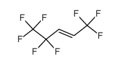 (E)-1,1,1,4,4,5,5,5-octafluoropent-2-ene Structure