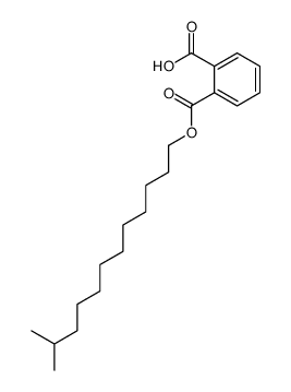 isotridecyl hydrogen phthalate Structure