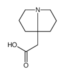 7Α-双稠吡咯啶-乙酸结构式